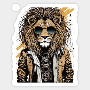 The Walking Lions Collection Sticker